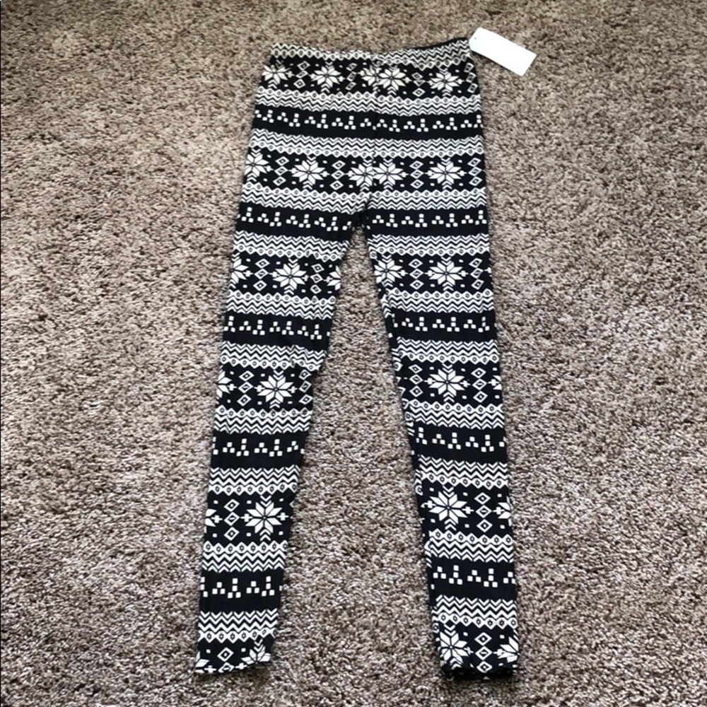 Winter Pattern Leggings